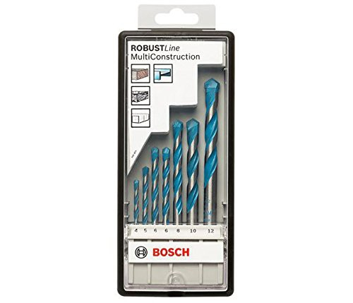 Bosch Set 7 burghie multifunctionale Robust Line CYL-9 MultiConstruction, D4-12mm Accesorii imagine 2022