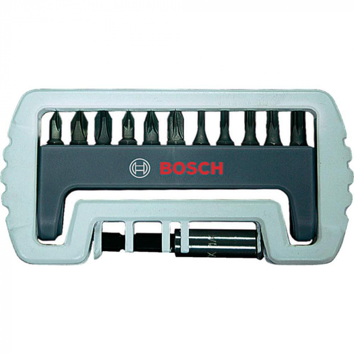 Bosch Set capete de surubelnita, 11 buc., inclusiv suport capete de surubelnita PH1; P set 12 buc. Accesorii imagine 2022