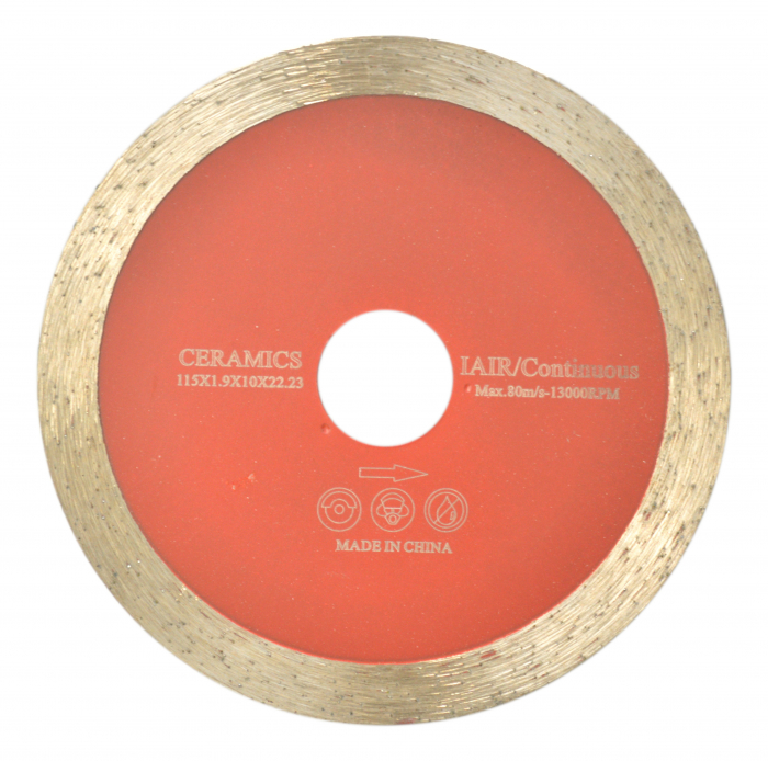 Disc diamantat ceramica segment continuu 115×22.23x10mm 115x22.23x10mm imagine 2022