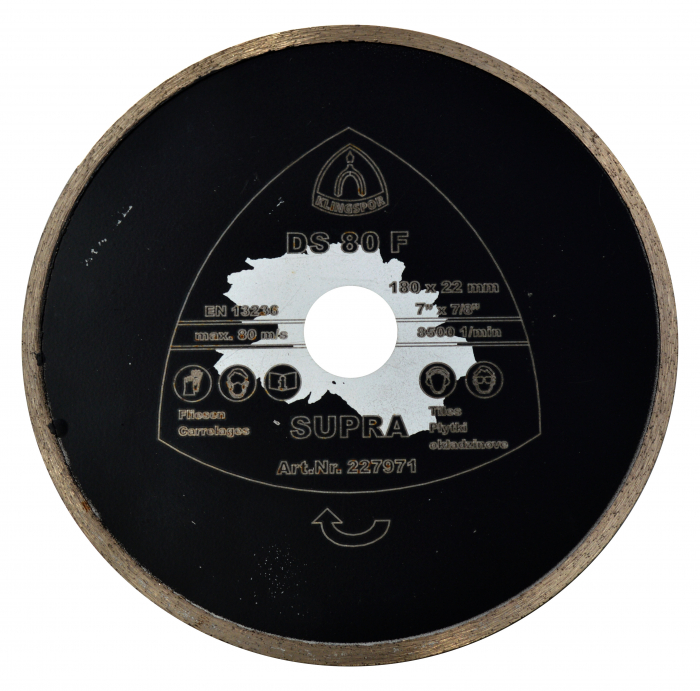 Disc diamantat ceramica SUPRA DS 80 F 180×25.4 180x25.4 imagine 2022