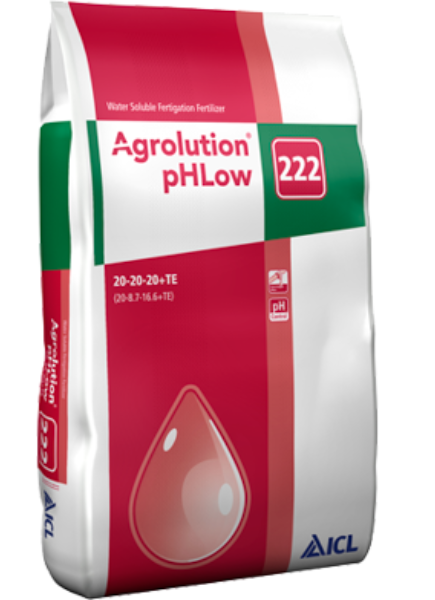 Ingrasamant hidrosolubil AGROLUTION pHLow 20-20-20+ME, 25 kg