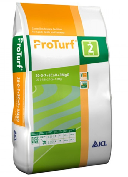 Ingrasamant PRO TURF intretinere 20+00+07+3CaO+3MgO, 25 kg