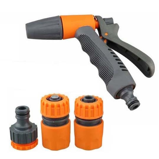 Set pistol pentru udat ajustabil+conectori furtun (plastic) ajustabil+conectori imagine 2022