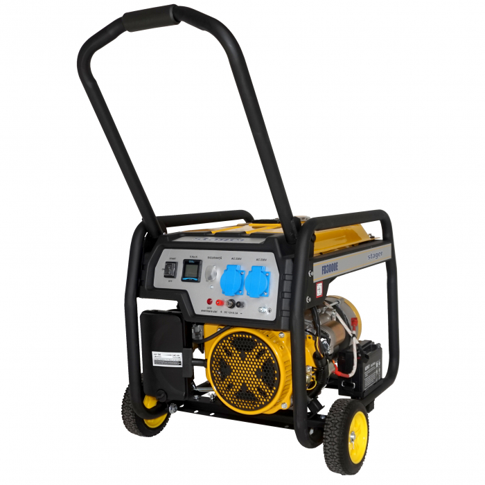 Stager FD 3000E Generator open-frame 2.8kW, monofazat, benzina, pornire electrica 2.8kW imagine noua congaz.ro 2022