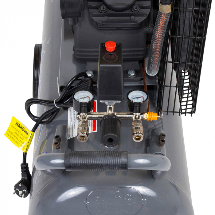 Stager HMV0.25/100 compresor aer, 100L, 8bar, 324L/min, monofazat, angrenare curea [3]