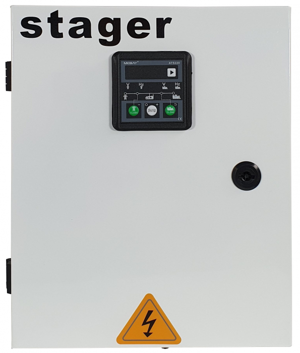 Stager YA40063F12STA automatizare trifazata 63A, 12Vcc, protectie 12Vcc imagine noua congaz.ro 2022
