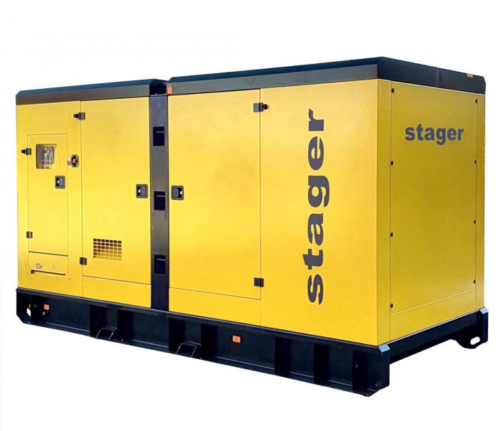 Stager YDSD550S3 Generator insonorizat 550kVA, 720A, 1500rpm, trifazat, diesel