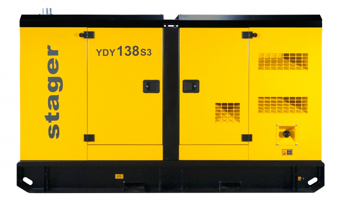Stager YDY138S3 Generator insonorizat 138kVA, 180A, 1500rpm, trifazat, diesel [2]