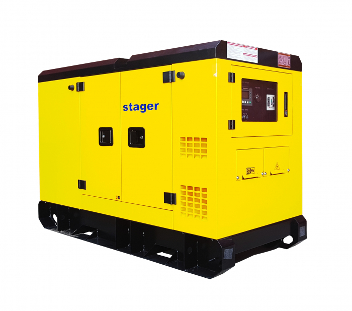 Stager YDY182S3 Generator insonorizat 182kVA, 238A, 1500rpm, trifazat, diesel