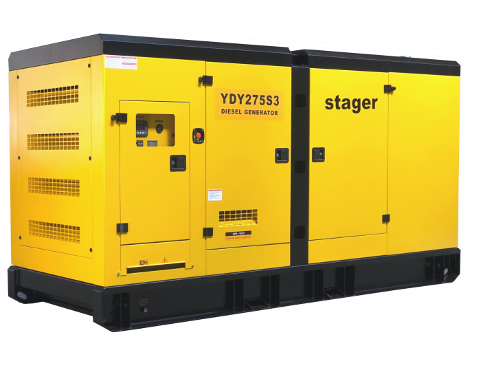 Stager YDY275S3 Generator insonorizat 275kVA, 361A, 1500rpm, trifazat, diesel [2]