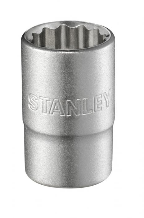 Stanley 1-17-053 Tubulara scurta in 12 puncte 1 2 -10mm
