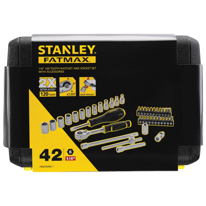 Stanley FMMT82683-1 Set tubulare FM 1 4 - 42 piese