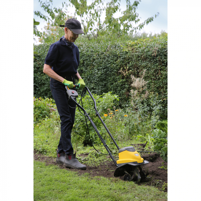 Texas EL-TEX 750 Minicultivator electric, 750W, 230V, latime lucru 28cm, adancime lucru 22cm [2]