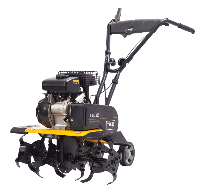 Texas Lilli 365TG, motocultor profesional, transmisie dublu arbore, benzina, 1.4kW, adancime 260mm, latime 400-600mm, 2 viteze, roti cauciuc, rarita, garantie pe viata cutite [3]