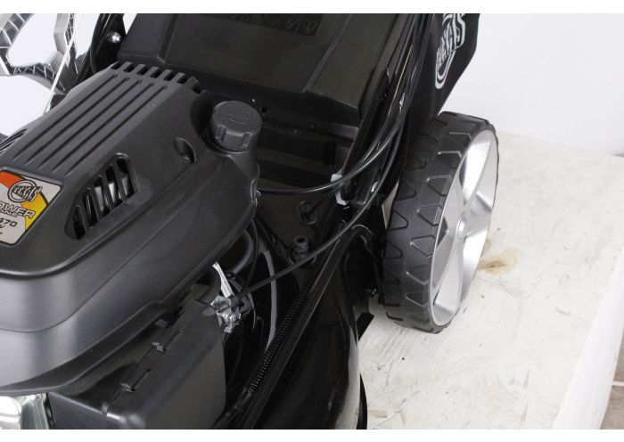 Texas Razor 5155TR/WE, masina de tuns gazonul, benzina, 4.4CP, latime lucru 51cm, pornire electrica, autopropulsata, reglaj central, sac 65 litri [4]