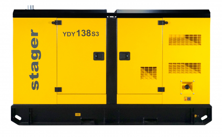 Stager YDY138S3 Generator insonorizat 138kVA, 180A, 1500rpm, trifazat, diesel [1]