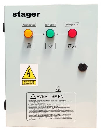 Stager YPA20063F12S automatizare monofazata 63A, 12Vcc, protectie [0]