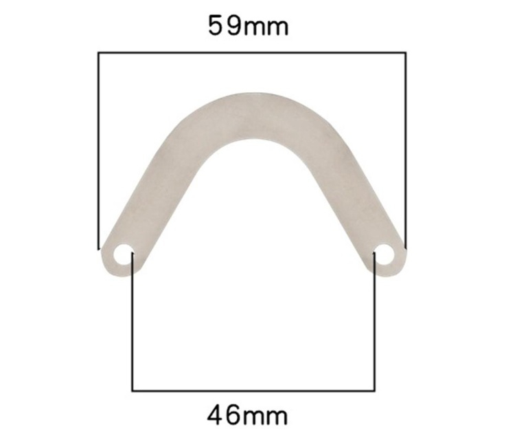 Lamele compresor aer /set 77mm / 59x46mm [2]