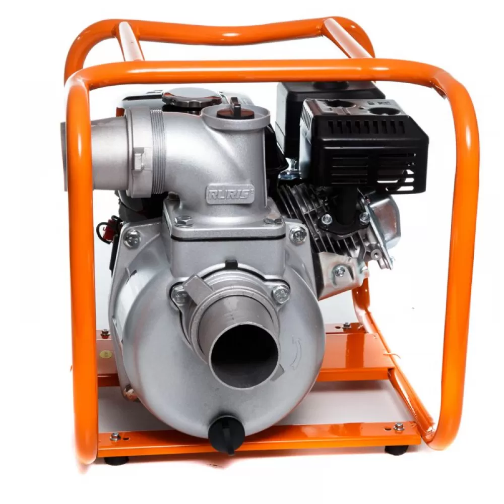 Motopompa apa curata Ruris MP80, 7 CP, 212 CC, 48 m³/h debit apa, 3" diametru racord, 250 m refulare pe orizontala, 8 m adancime absorbtie, 3.6 l, benzina [2]
