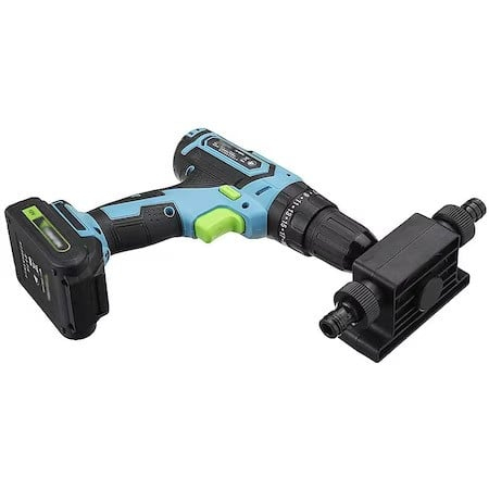 Pompa transfer lichide pentru bormasina, include adaptori cupla rapida [2]