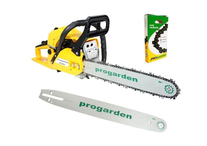 ProGARDEN MF3040P Motoferastrau 400mm, 3CP, benzina 2t, 51cmc + Cadou lama si lant de 400mm x 0.325" [4]