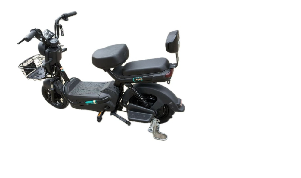 Scuter Electric KG, Saige, Fara Permis, Motor 500W, Baterie 48V20Ah, Autonomie 60km, 153x40x85 cm, Viteza Maxima 25km/h, Negru [2]