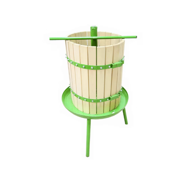 Teasc / presa din lemn pentru zdrobit struguri fructe 40 L Lider Premium [1]