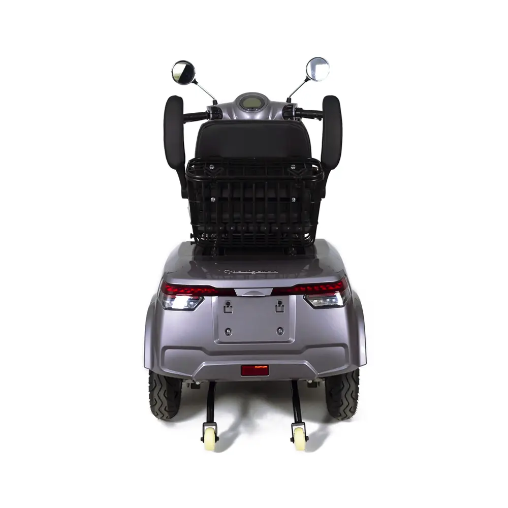 Triciclu Electric Rotakt Navigator 2 Motoare De 400W Viteză 25 km/h Autonomie 80 km Baterie plumb-acid 60V 20Ah Greutate maximă 300kg, Fără permis [4]