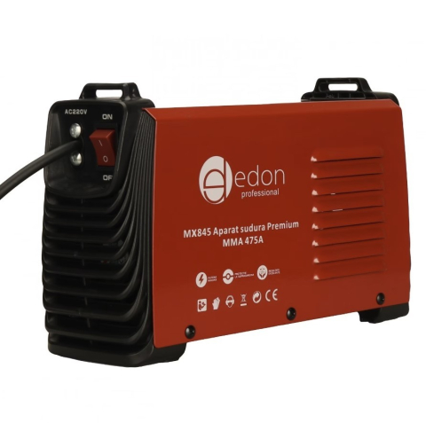 Aparat sudura PREMIUM MMA 475 A, afisaj electronic, cablu 12mm / 3m, valiza transport, MX845 [2]