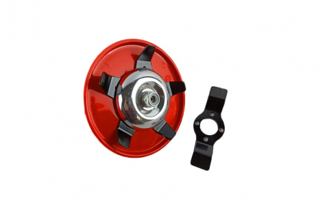 Consumabile - Disc motocoasa pentru buruieni, prasit /plivit rosu stea