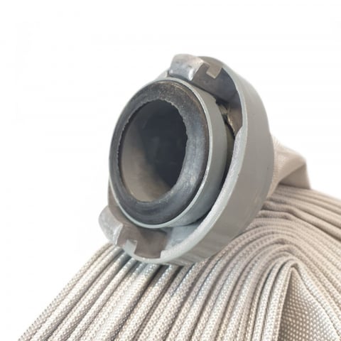 Furtunul de pompier 2'' 20 m, 8 bari, alb, cu cuple [1]