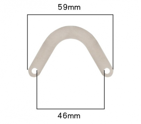 Lamele compresor aer /set 65mm / 59x46mm [1]