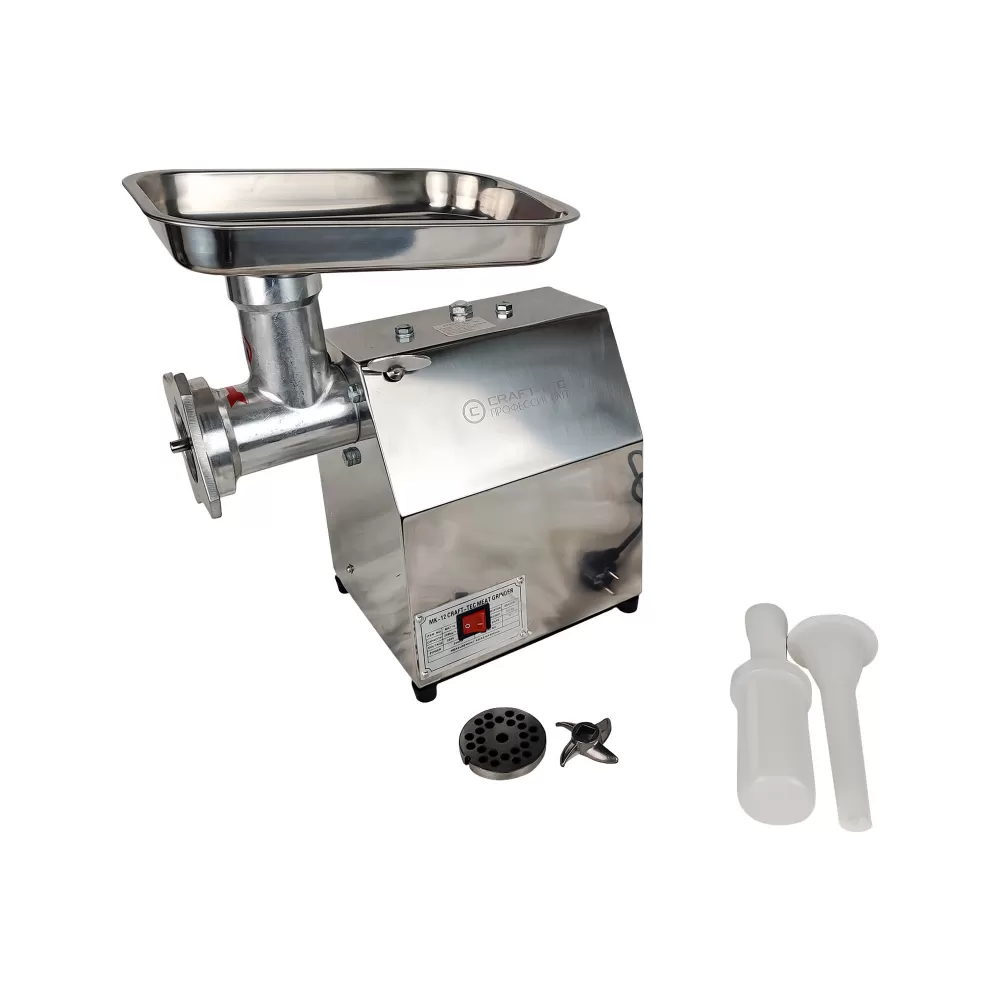 Masini de tocat carne - Masina tocat carne electrica profesionala CrafteTec MK-12 MX710. 2500W , 250 Kg/h