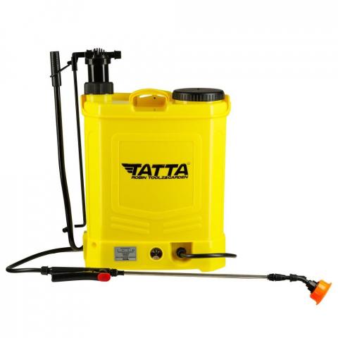 Pompe de stropit - Pompa stropit cu acumulator si actionare manuala 2 in 1 Tatta TP-1833AM, 16L