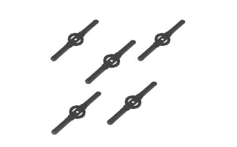 Consumabile - Set de 5 discuri din plastic pentru trimmer electric
