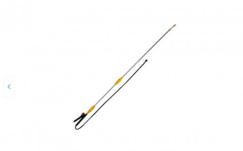 Produse - Set Lance / Tija telescopica / extensibila din inox, maner ergonomic din plastic pentru stropit pomi, copaci de livada Pandora din INOX 280 cm, duza cupru