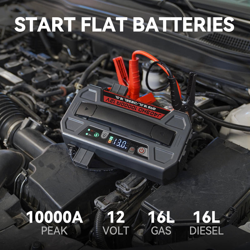 Booster auto LOKITHOR J403HD, 12 V, 10.000 A, 64.000 mAh (236,8 Wh) [6]