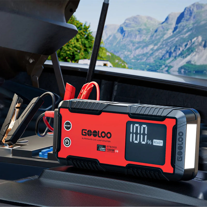Booster auto GOOLOO GT6000, 6000 A, 27.000 mAh, cu încărcare rapidă 100 W [5]
