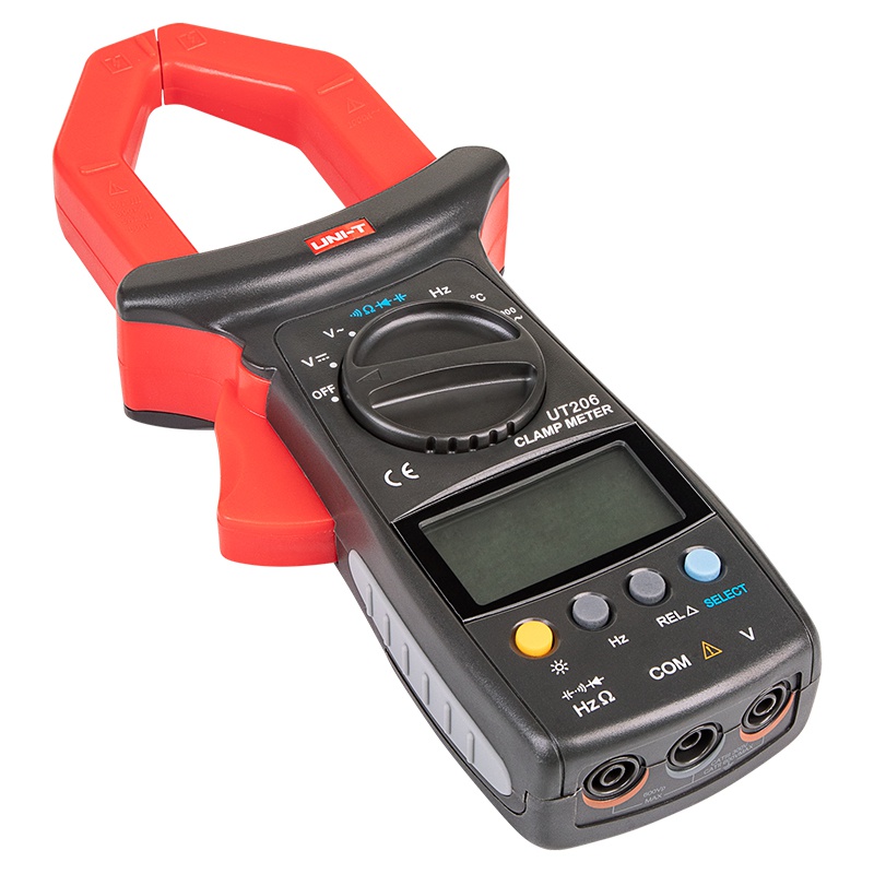 Clampmetru Digital Uni-T UT206, 1000A AC, Temperatura 1000°C, Frecventa 10MHz, Capacitate 100µF [3]