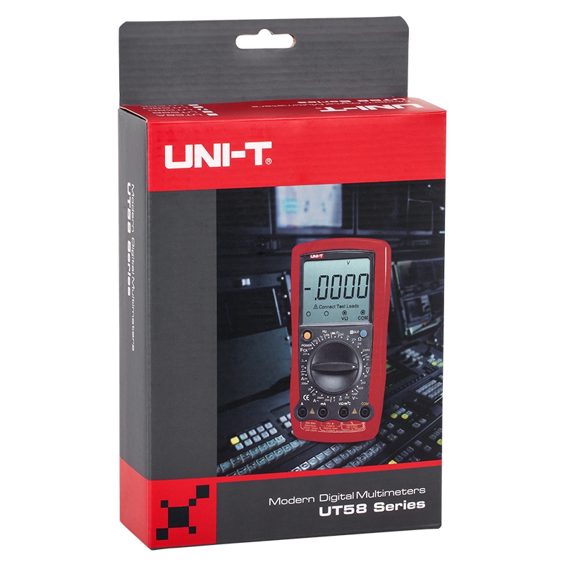 Multimetru Digital Uni-T UT58C, Temperatura 1000°C, Frecventa 20kHz, Capacitate 100µF, Oprire Automata [5]