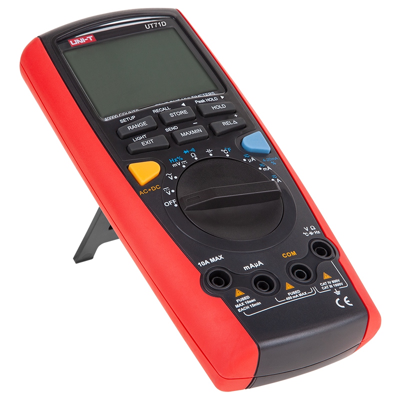 Multimetru Digital Uni-T UT71D, True RMS, USB, Autoscalare, Capacitate, Frecventa, Factor de Umplere [3]