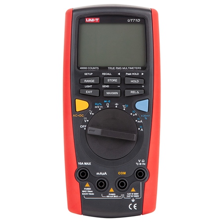 Multimetre Portabile - Multimetru Digital Uni-T UT71D, True RMS, USB, Autoscalare, Capacitate, Frecventa, Factor de Umplere