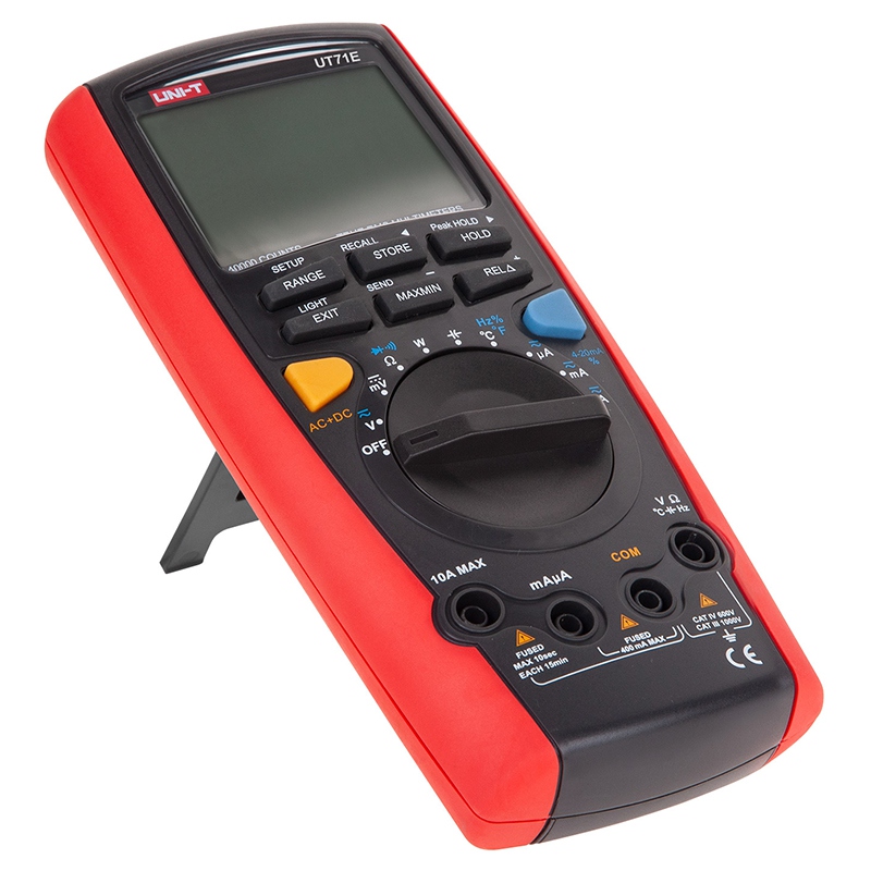 Multimetru Digital Uni-T UT71E, True RMS, USB, Autoscalare, Temperatura 1000°C, Masurare Putere 2500W, Frecventa [3]