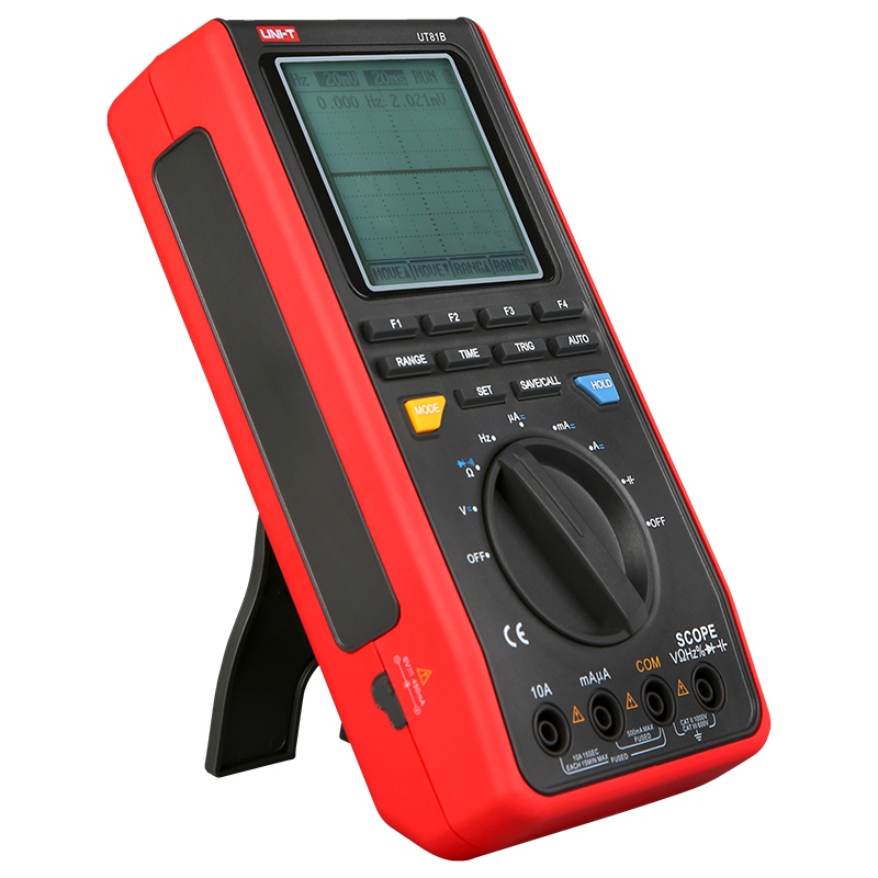 Multimetru Digital Uni-T UT81B, Functie Osciloscop, USB, Capacitate, Frecventa 10MHz, Memorie 10 Ecrane, Iluminare [4]