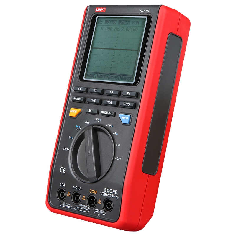 Multimetru Digital Uni-T UT81B, Functie Osciloscop, USB, Capacitate, Frecventa 10MHz, Memorie 10 Ecrane, Iluminare [5]