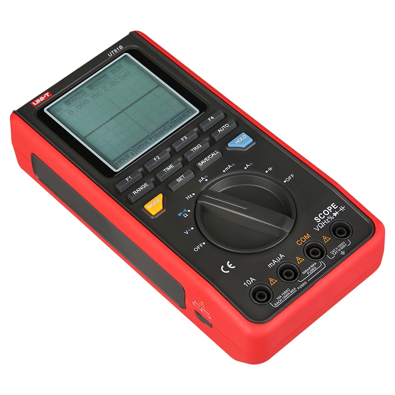 Multimetru Digital Uni-T UT81B, Functie Osciloscop, USB, Capacitate, Frecventa 10MHz, Memorie 10 Ecrane, Iluminare [6]