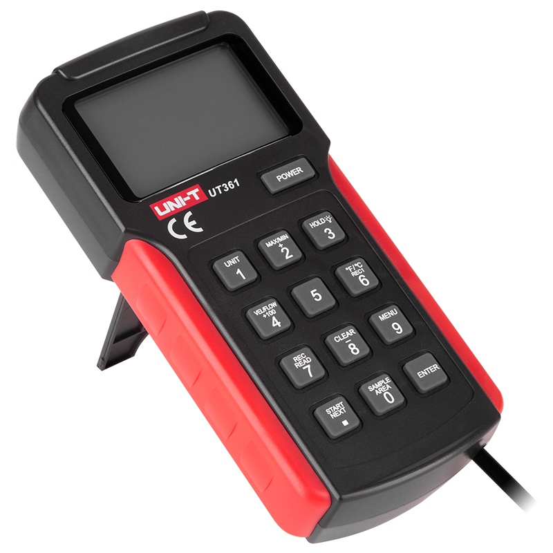 Anemometru Digital Uni-T UT361, Viteza Vant 8 Unitati, Temperatura, Memorie 2044 Inregistrari [2]