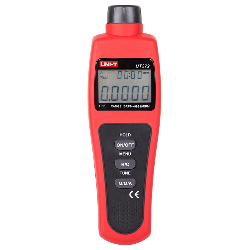 Tahometru Digital Uni-T UT372, 10-99999 RPM, USB, Valori MAX/MIN/Mediu, Afisaj LCD [1]
