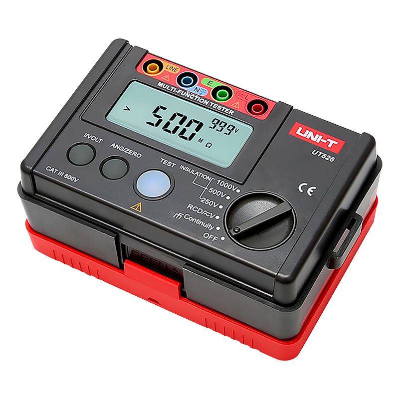 Tester Rezistenta Izolatie Uni-T UT526, Rezistenta Izolatie, Curent Rezidual RCD, Tensiune AC/DC, Design Modern [2]