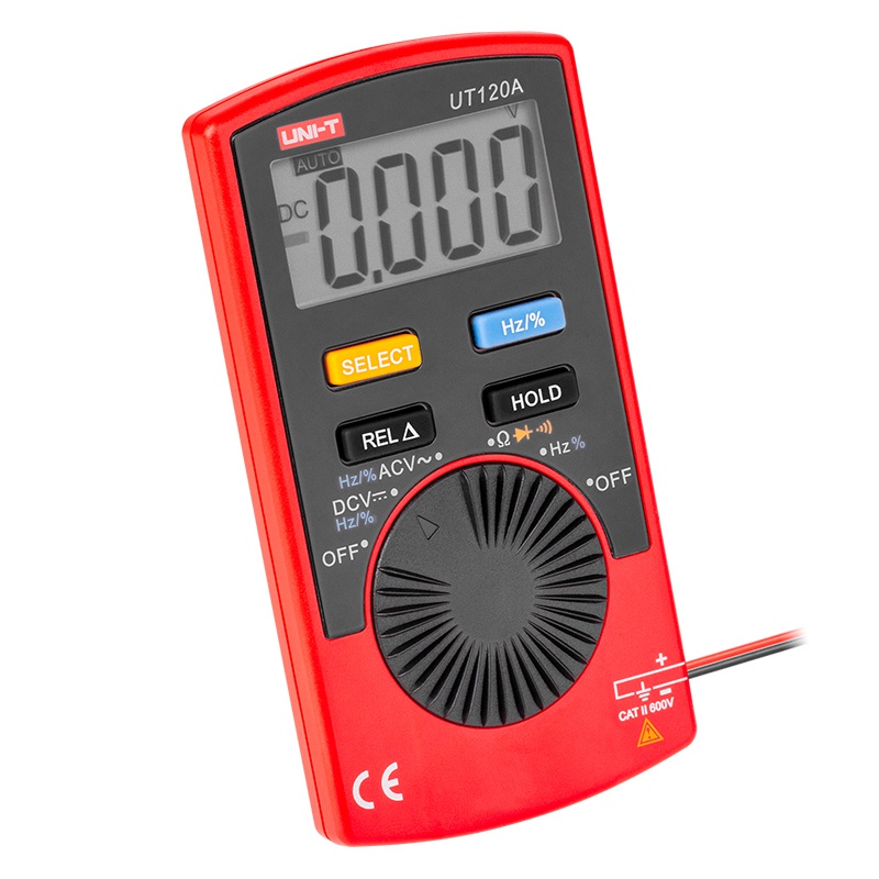 Multimetru Digital Uni-T UT120A, Tensiune AC/DC 600V, Frecventa 10MHz, Rezistenta 40MOhm, Factor de Umplere, Continuitate [2]
